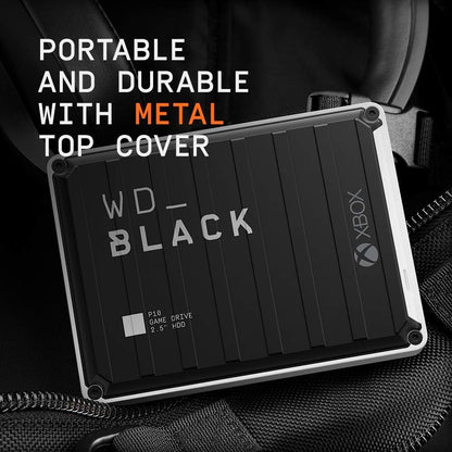 WD_BLACK 4TB P10 Game Drive for Xbox - Portable External Hard Drive HDD with 1-Month Xbox Game Pass - WDBA5G0040BBK-WESN